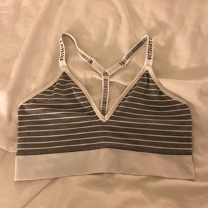VS striped bralette XL